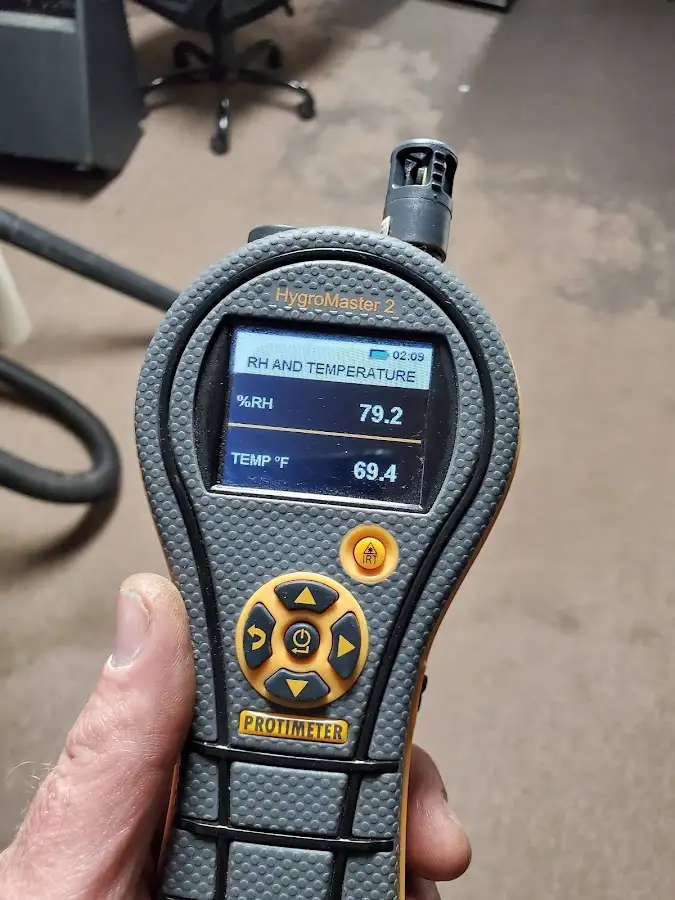 Moisture meter humidity assessment for Mold Remediation & Removal in Belle Plaine